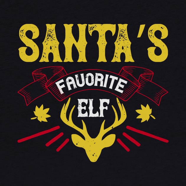 Santa’s Favorite Elf by APuzzleOfTShirts